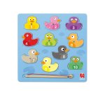 Puzle goula madera magnetico 11 piezas patos magicos