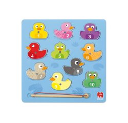 Puzle goula madera magnetico 11 piezas patos magicos