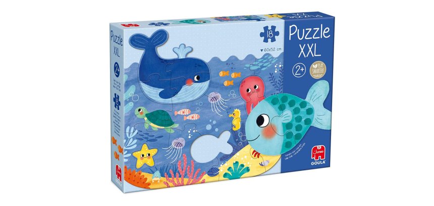 Puzle goula xxl 18 piezas oceano
