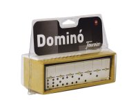 Domino chamelo fournier ficha marfilina en caja de plastico en blister