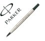 Recambio rotulador roller parker 0,5 mm negro