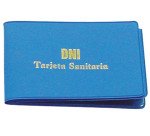Funda portacarnet seguridad social y dni opaca