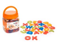 Juego didactico miniland letras mayusculas translucidas