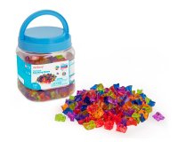 Juego didactico miniland gemas para contar translucidas