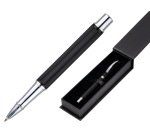 Roller belius turbo aluminio textura punteada color negro y plateado tinta azul caja de diseño