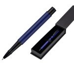 Roller belius turbo aluminio color azul y negro tinta azul caja de diseño