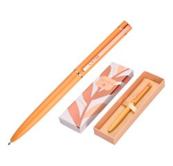 Boligrafo belius rose aluminio tinta azul caja de diseño