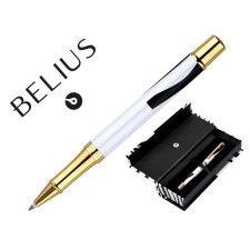 Roller belius dualita cuerpo negro color blanco tinta negra caja de diseño