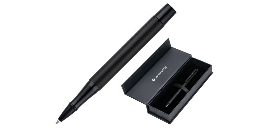 Roller belius unstoppable color negro tinta negra caja de diseño