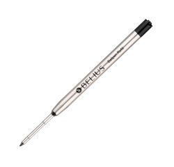 Recambio boligrafo belius negro 0,8 mm caja 3 unidades