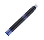 Tinta estilografica belius azul caja 6 cartuchos