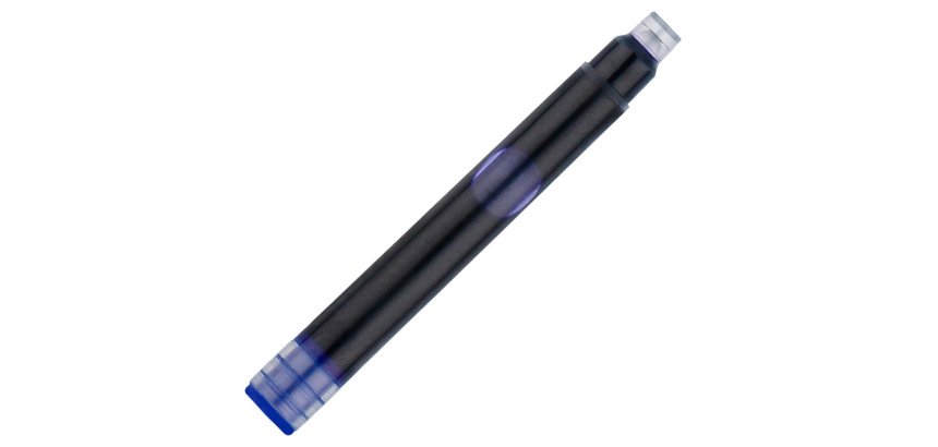 Tinta estilografica belius azul caja 6 cartuchos