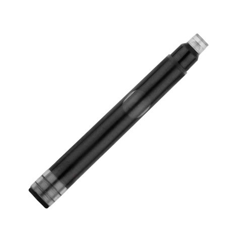 Tinta estilografica belius negro caja 6 cartuchos