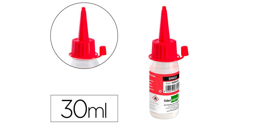 Silicona liquida liderpapel para manualidades bote de 30 ml