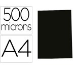 Tapa de encuadernacion gbg polipropileno polycover opaca 500 mc din a4 color negro pack de 100 unidades