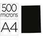 Tapa de encuadernacion gbg polipropileno polycover opaca 500 mc din a4 color negro pack de 100 unidades