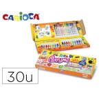 Rotulador carioca perfume caja 30 unidades colores surtidos