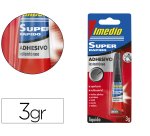 Pegamento imedio super rapido adhesivo instantaneo bote de 3 g