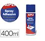 Pegamento apli spray reposicionable bote de 400 ml