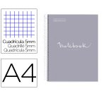 Cuaderno espiral miquelrius notebook 1 emotions tapa forrada din a4 microperforado 80 hojas 90g/m2 cuadro 5 mm