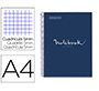 Cuaderno espiral miquelrius notebook 1 emotions tapa forrada din a4 microperforado 80 hojas 90g/m2 cuadro 5 mm