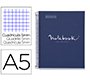 Cuaderno espiral miquelrius notebook 1 emotions tapa forrada din a5 microperforado 80 hojas 90g/m2 cuadro 5 mm