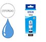 Tinta epson t114 eco tank et-8500 / 8550 cian botella 70 ml