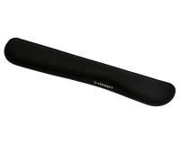 Reposamuñecas q-connect memory foam para teclado color negro 460x85x25 mm