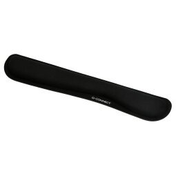 Reposamuñecas q-connect memory foam para teclado color negro 460x85x25 mm