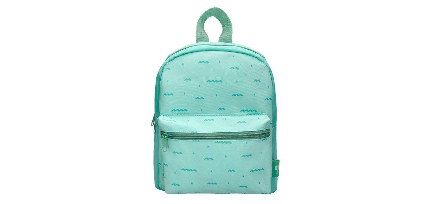 Mochila preescolar liderpapel kids verde 250x115x210 mm