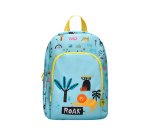 Mochila escolar liderpapel safari infantil azul leon 330x110x250 mm