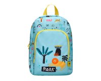 Mochila escolar liderpapel safari infantil azul leon 330x110x250 mm