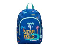 Mochila escolar liderpapel safari infantil azul marino cocodrilo 330x110x250 mm