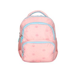 Mochila escolar liderpapel multibolsillo infantil rosa rainbows 350x110x270 mm
