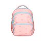Mochila escolar liderpapel multibolsillo infantil rosa rainbows 350x110x270 mm