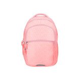 Mochila escolar liderpapel multibolsillo para portatil rosa estrellas 450x145x300 mm