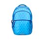 Mochila escolar liderpapel multibolsillo para portatil azul cruces 450x145x300 mm