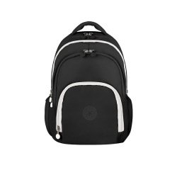 Mochila antartik fusion flex multibolsillo negro 19l 450x180x300 mm