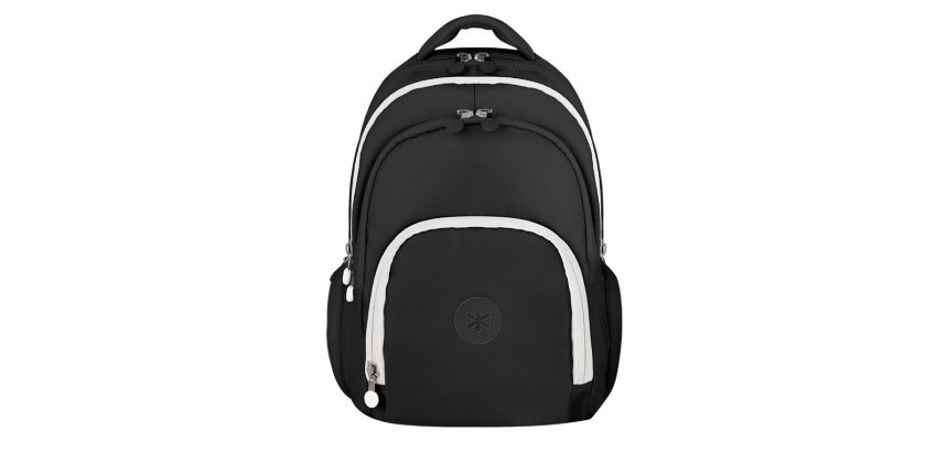 Mochila antartik fusion flex multibolsillo negro 19l 450x180x300 mm