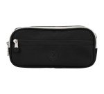 Estuche portatodo antartik fusion flex 3 cremalleras negro compañero mochila 100x60x220 mm