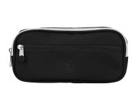 Estuche portatodo antartik fusion flex 3 cremalleras negro compañero mochila 100x60x220 mm