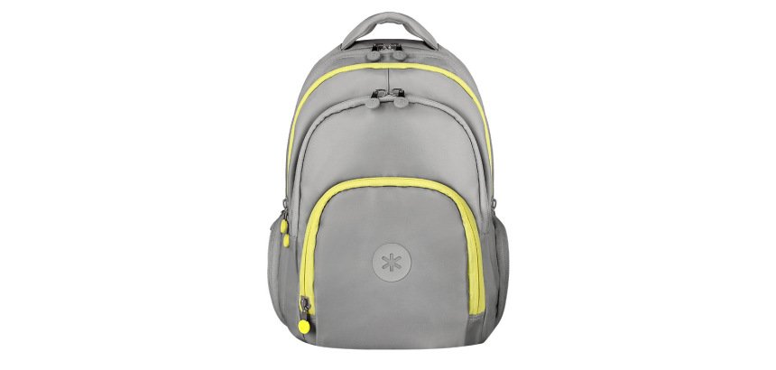 Mochila antartik fusion flex multibolsillo gris 19l 450x180x300 mm