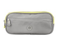 Estuche portatodo antartik fusion flex 3 cremalleras gris compañero mochila 100x60x220 mm