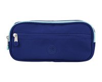 Estuche portatodo antartik fusion flex 3 cremalleras azulmarino compañero mochila 100x60x220 mm