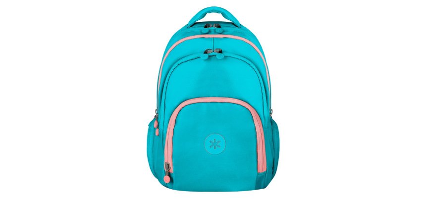 Mochila antartik fusion flex multibolsillo turquesa 19l 450x180x300 mm