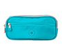 Estuche portatodo antartik fusion flex 3 cremalleras turquesa compañero mochila 100x60x220 mm