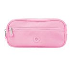 Estuche portatodo antartik fusion flex 3 cremalleras rosa compañero mochila 100x60x220 mm