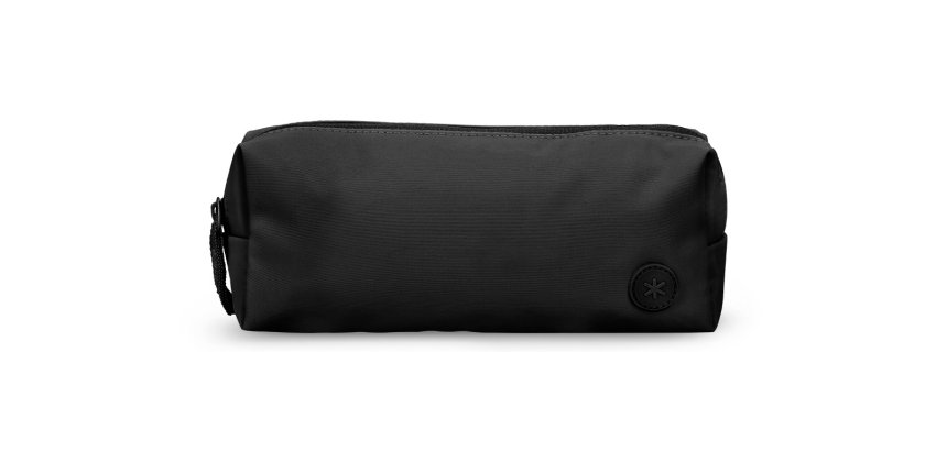 Estuche portatodo antartik basic pack 1 compartimento negro compañero mochila 80x55x210 mm