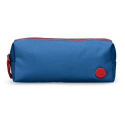 Estuche portatodo antartik basic pack 1 compartimento azul marino compañero mochila 80x55x210 mm