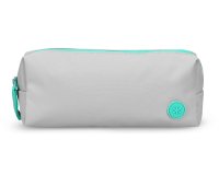 Estuche portatodo antartik basic pack 1 compartimento gris compañero mochila 80x55x210 mm